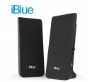 PARLANTE IBLUE 2.0 MULTIMEDIA BLACK 3.5MM/USB POWER (PN MS-232-BK)